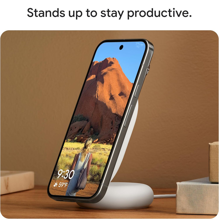 Бездротова зарядка Google Pixelsnap (Stand) (25 Вт)