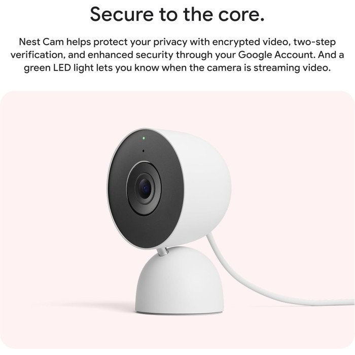 Камера спостереження Google Nest Cam 3 gen (Snow) 2K